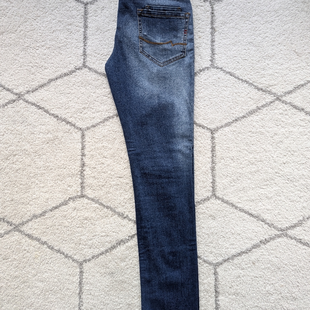 Men's Dark Blue Skinny Jeans